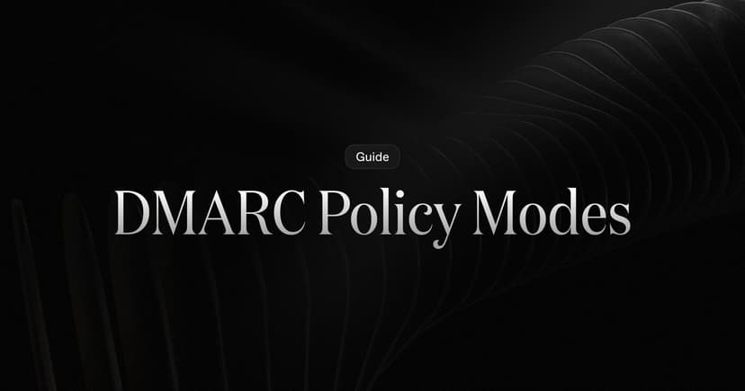 DMARC Policy Modes