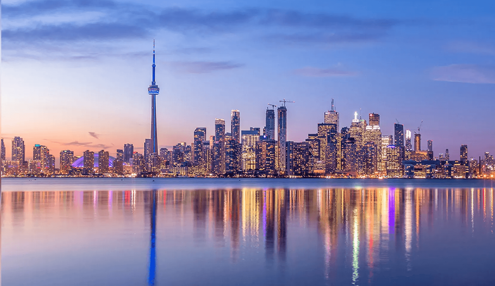 The Toronto skyline