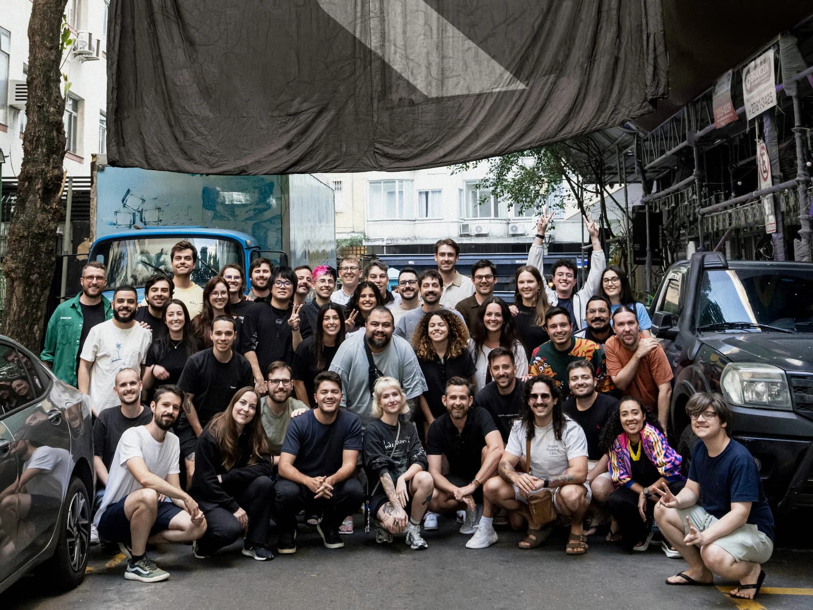 A picture of the Resend team at Florence